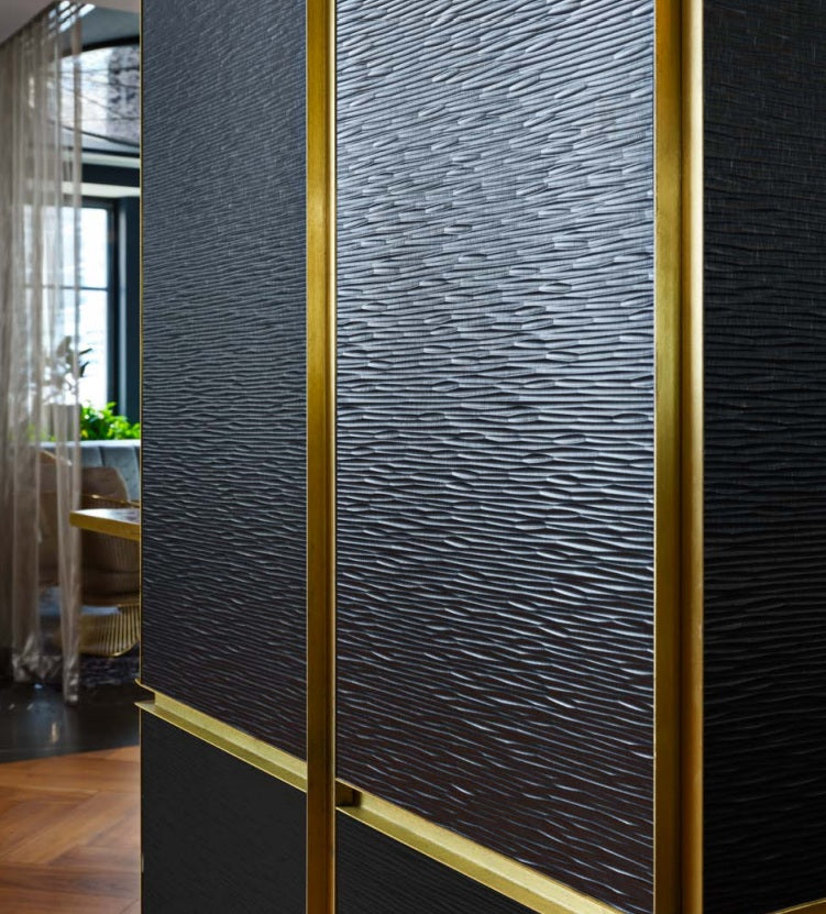 Cella Black - MH004 - Formica DecoMetal Laminate