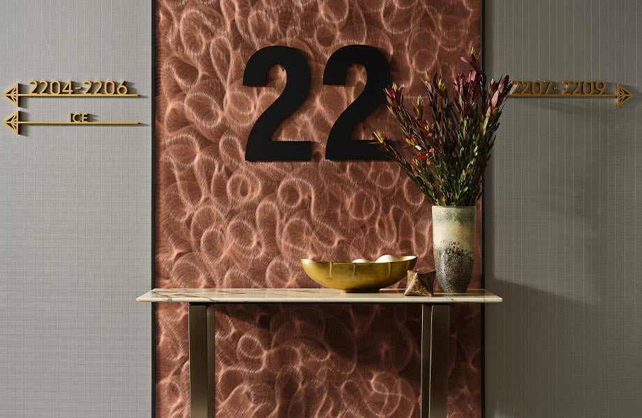 Copper Crush - MH033 - Formica DecoMetal Laminate