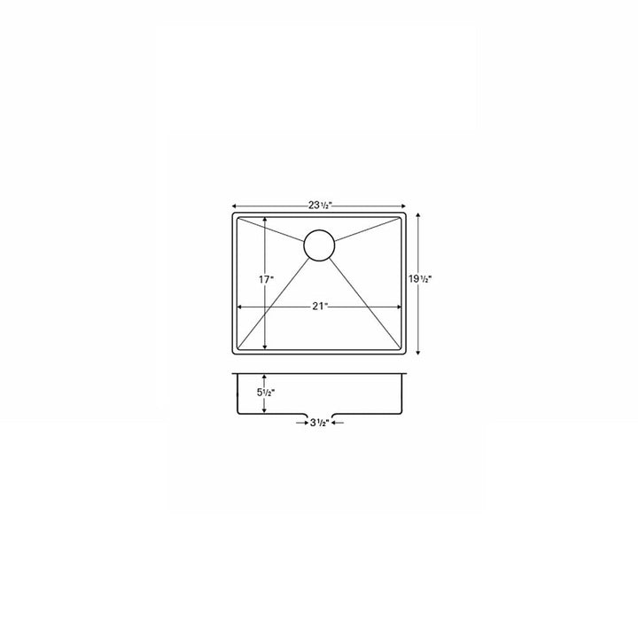 Draw/Dimensions of Edge E-525 