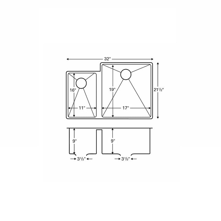 Draw/Dimensions of Edge E-560L