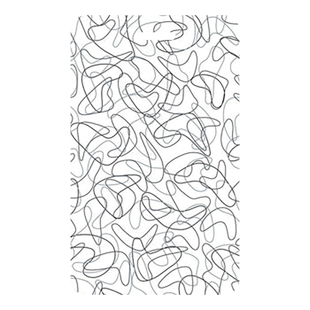 Glacier Boomerang - Y0525 - Wilsonart Virtual Design Library Laminate Sample