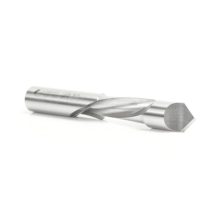 Amana Tool. High Speed Steel Router Bit | 1⁄2 Dia x 1 x 1⁄2"Shank Spiral | HSS11005 