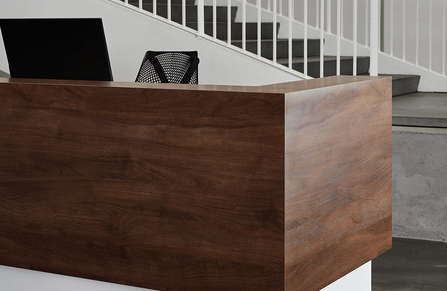 Stained Luster Walnut - 8260 - Formica InDepth Surfacing Laminate Sheets