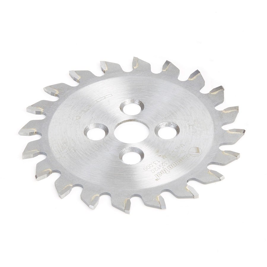 Amana Tool. Plastic Trim Saw Blade & Arbor CNC System | 4" Dia x 20T TCG, 0°, 5⁄8 Bore | LB4201