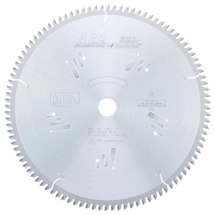 Carbide Tipped Non-Ferrous Metal Cutting Saw Blade for Thin Walled Aluminum
