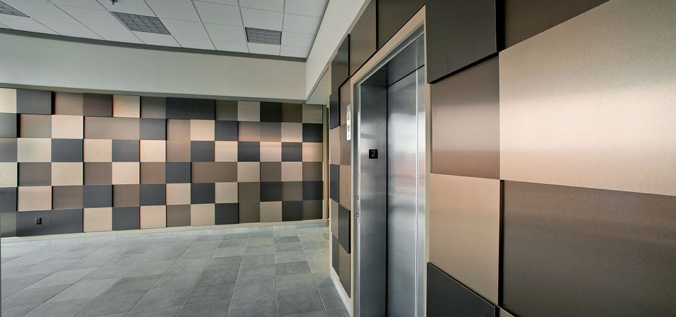 Satin Brushed Light Bronze Aluminum - 6261 - Wilsonart DecoMetal