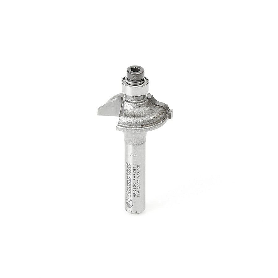 Miniature Ogee Fillet Router Bit | 1⁄8 Radius x 7⁄8 Dia x 5⁄16 x 1⁄4 ...