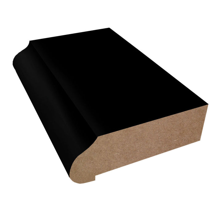 Black - 909 -   Formica Laminate Decorative Ogee Edge 