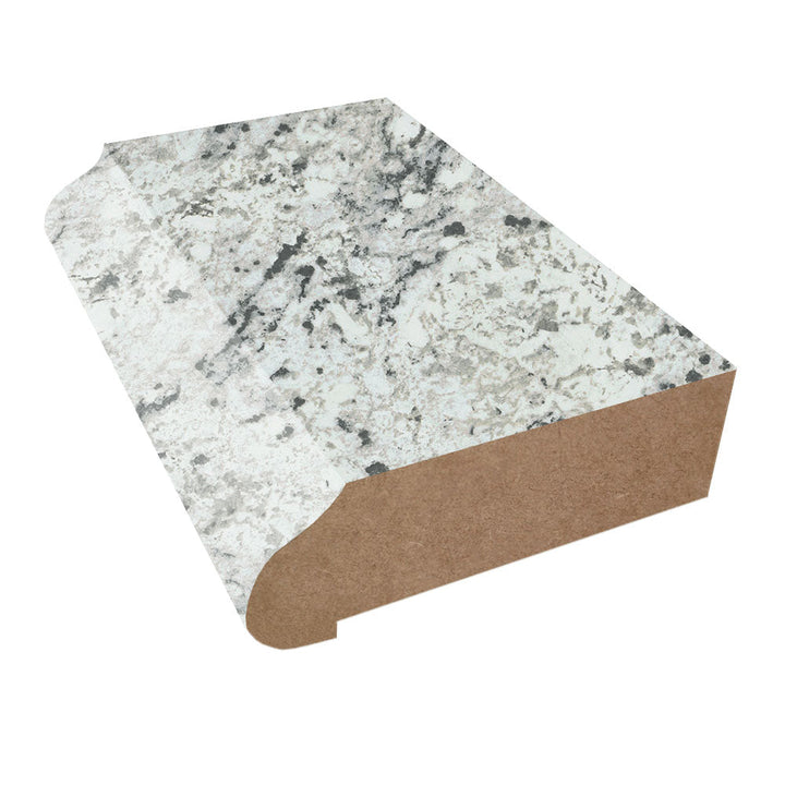 White Ice Granite - 9476 - Formica Laminate Decorative Ogee Edge