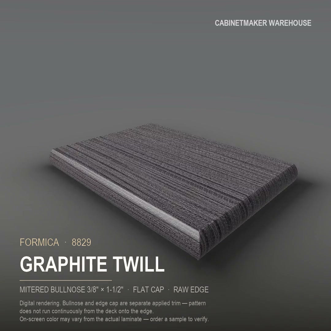 Graphite Twill - 8829 - Formica Laminate Sheets – Cabinetmaker
