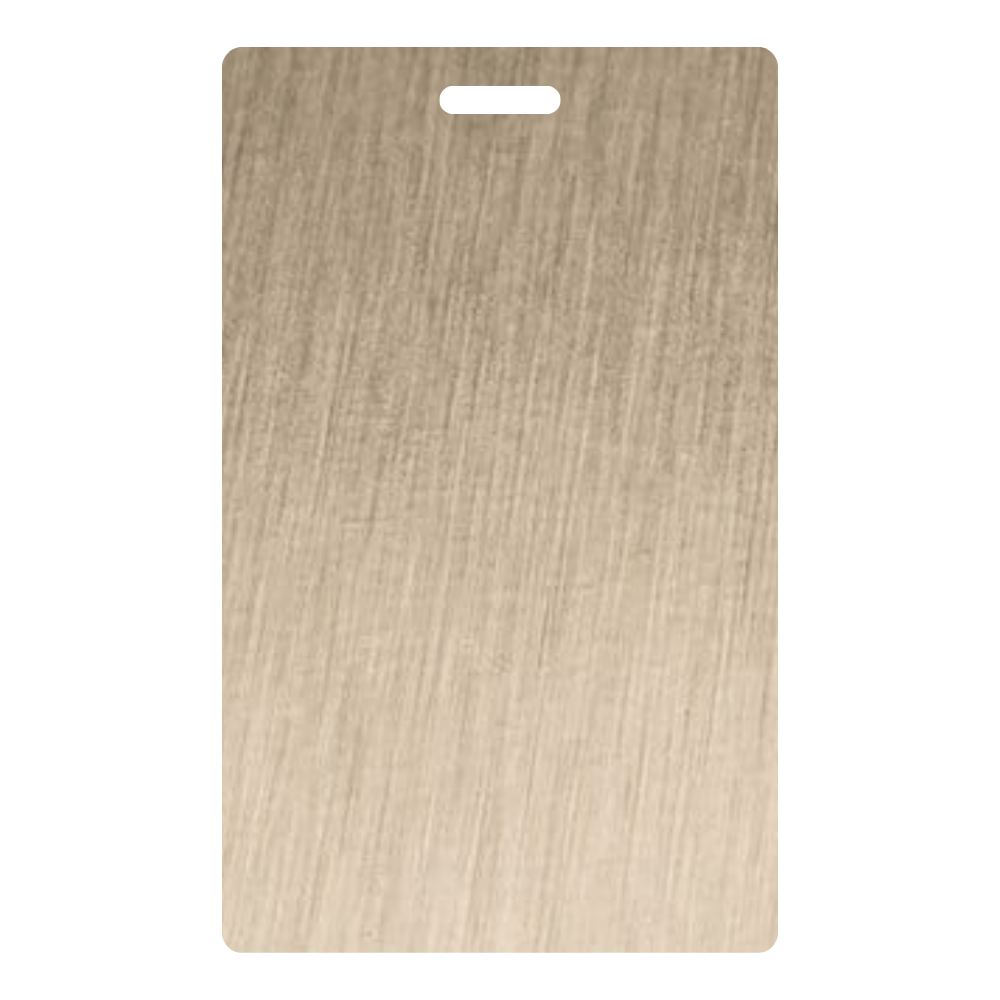 Satin Brushed Palladium - L6442 - Wilsonart DecoMetal Laminate Sample