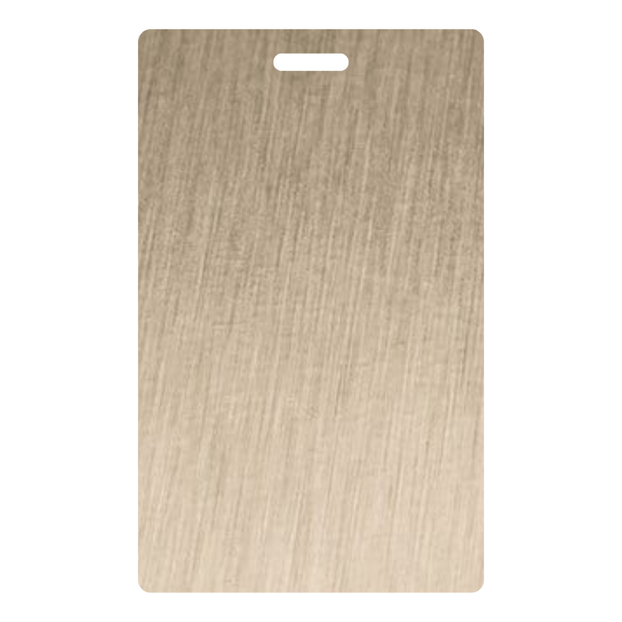 Satin Brushed Palladium - L6442 - Wilsonart DecoMetal Laminate Sample