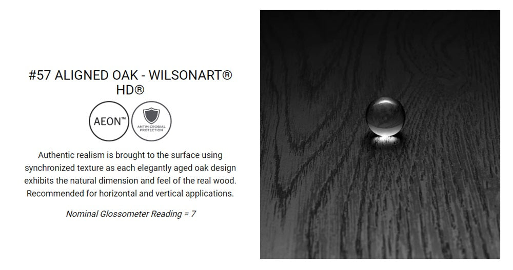 Wilsonart Laminate Aligned Oak Finish