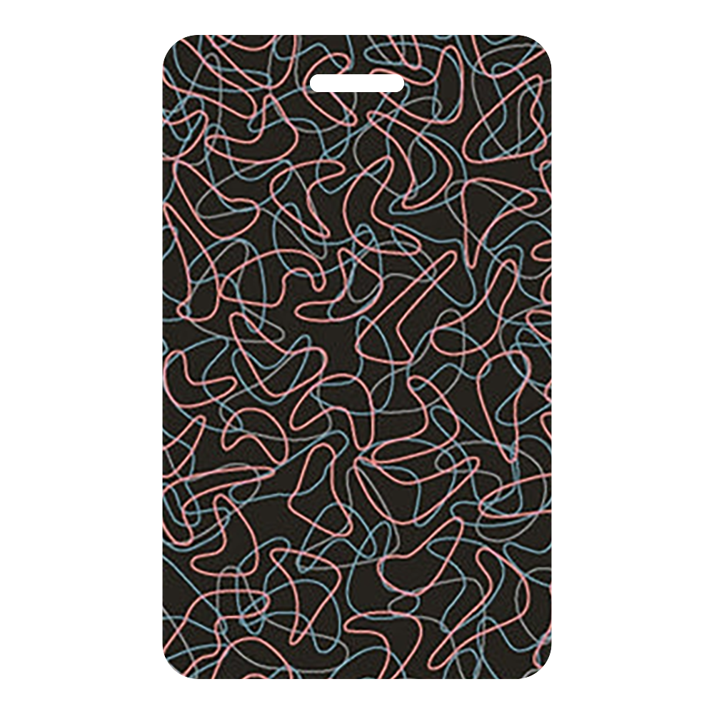 Charcoal Boomerang - Y0534 - Wilsonart Virtual Design Library Laminate Sample