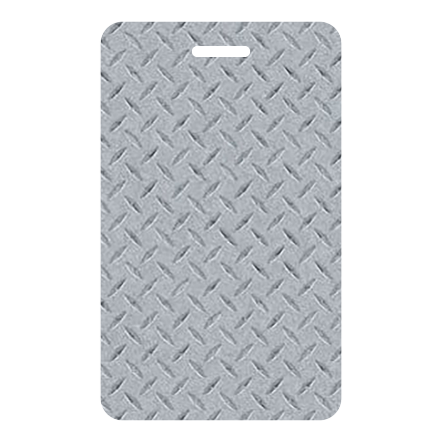 Silver Diamond Plate - Y0539 - Wilsonart Virtual Design Library Laminate Sample