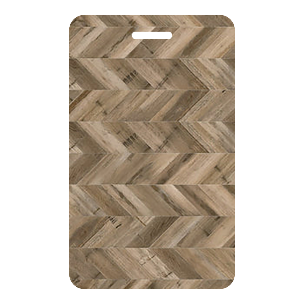 Antique Barrel Chevron - Y0592 - Wilsonart Virtual Design Library Laminate Sample