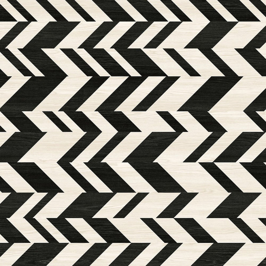 Ebony Modern Chevron - Y0595 - Wilsonart Virtual Design Library Laminate Sheets