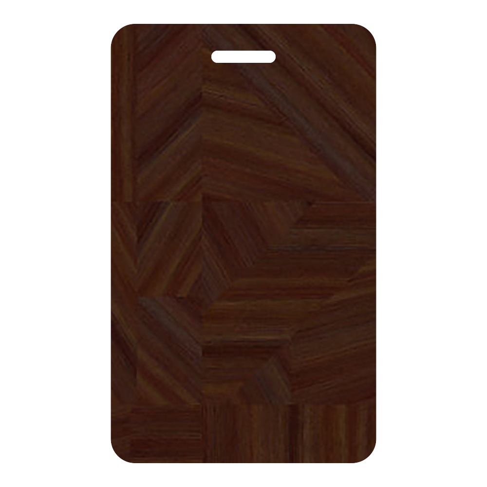 Cocoa Marquetry - Y0609 - Wilsonart Virtual Design Library Laminate Sample