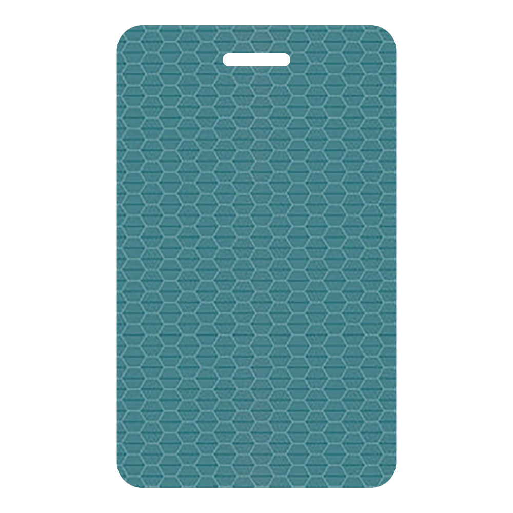 Teal Honeycomb - Y0659 - Wilsonart Virtual Design Library Laminate Sample