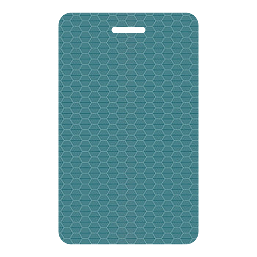 Teal Honeycomb - Y0659 - Wilsonart Virtual Design Library Laminate Sample